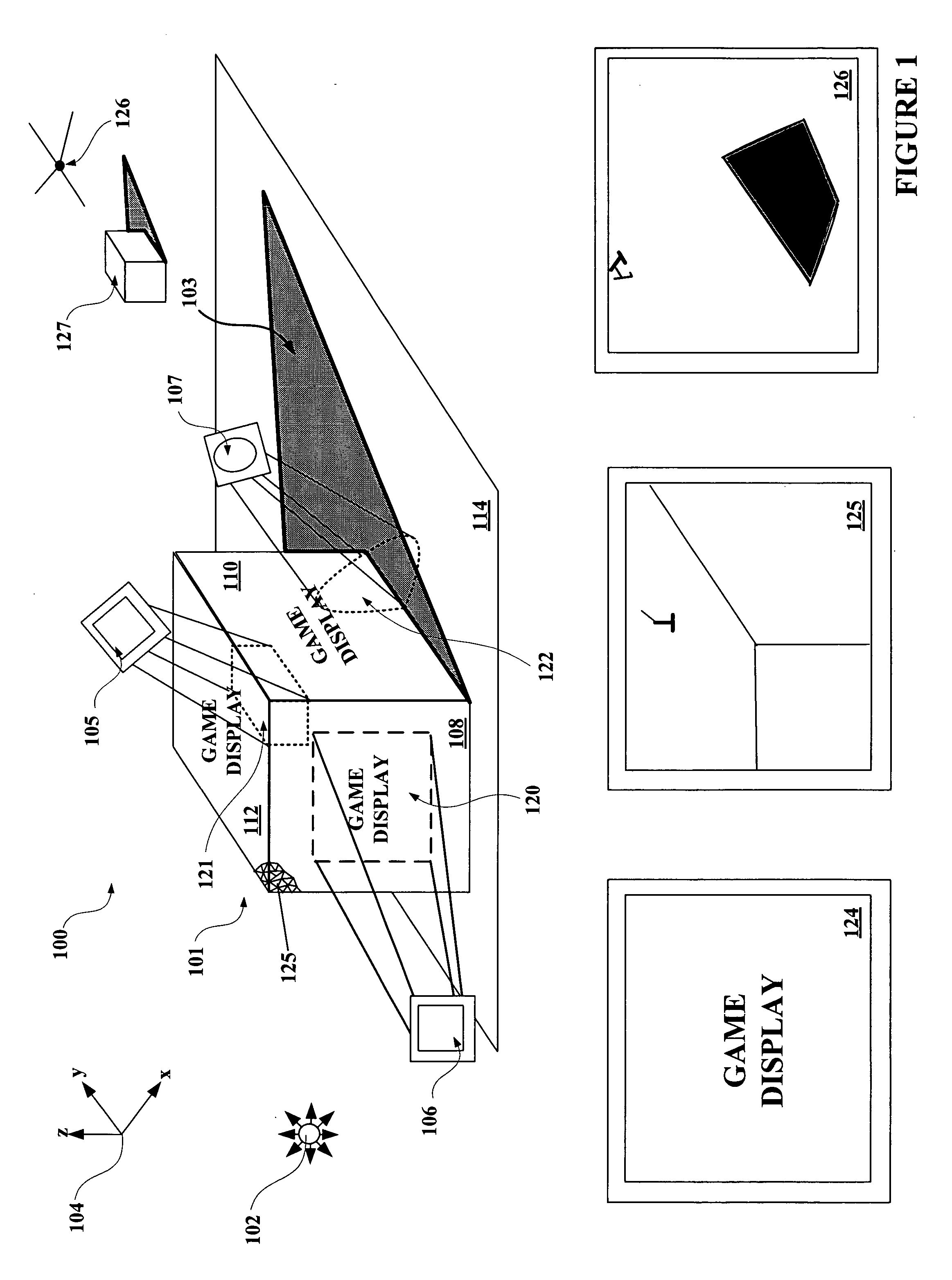 Methods and devices for displaying multiple game elements