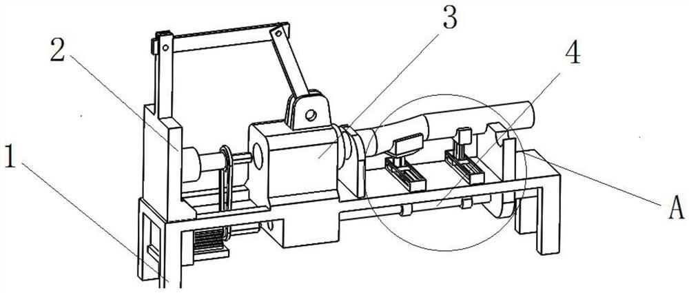 A special-shaped pipe welding clamping device