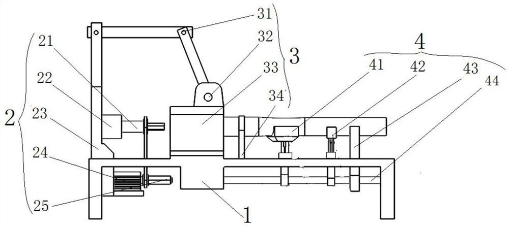 A special-shaped pipe welding clamping device