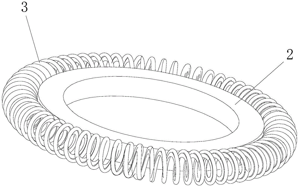 A kind of multistage flywheel of variable speed bicycle