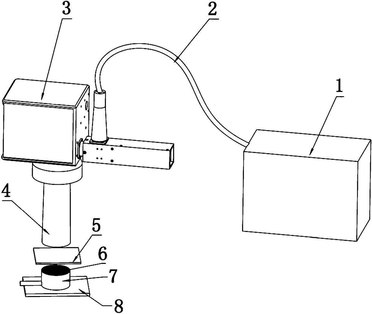 Laser welding method and device for loudspeaker dustproof film