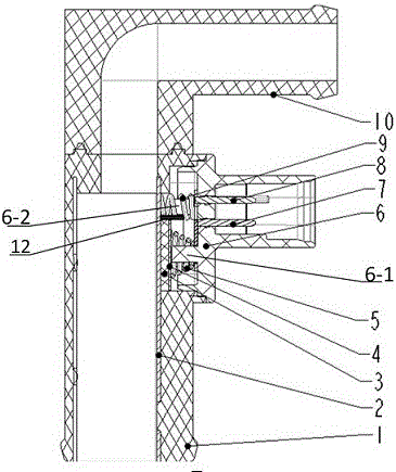 Crankcase ventilation pipeline heating joint