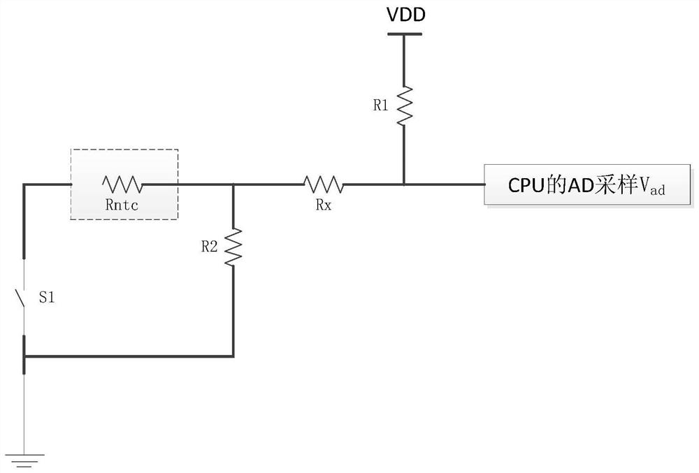 Acquisition circuit and method for improving acquisition precision of temperature sensor