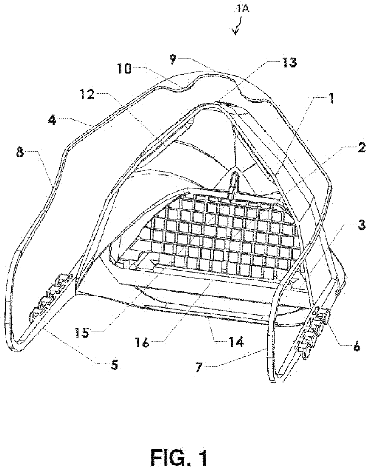 Facemask with filter insert for protection against airborne pathogens