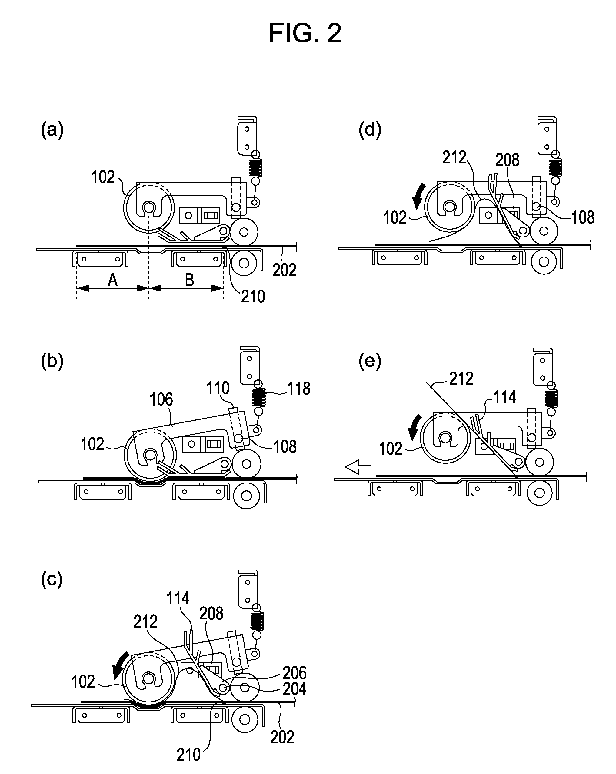 Apparatus, method, and control program for turning the pages of a passbook