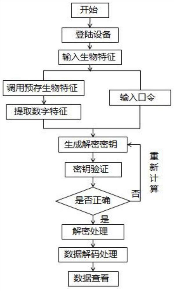 Encryption and decryption method based on multi-biometric feature fusion and application