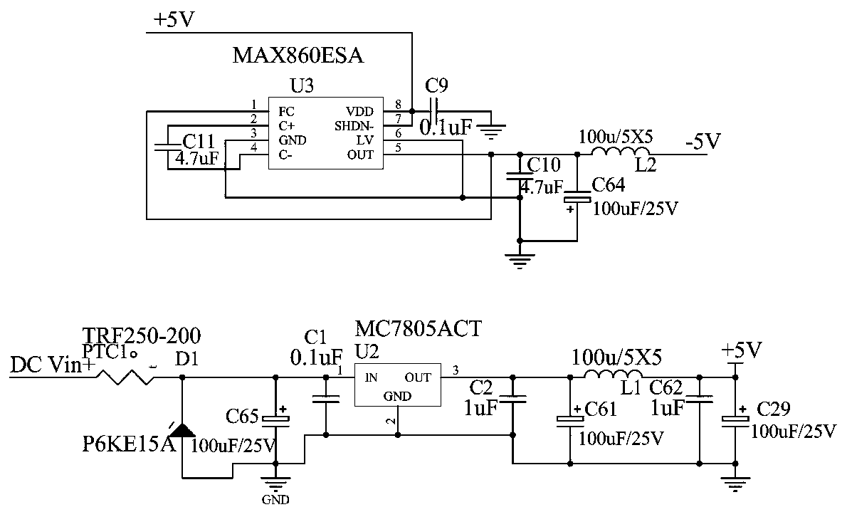 Low-frequency weak signal amplification circuit