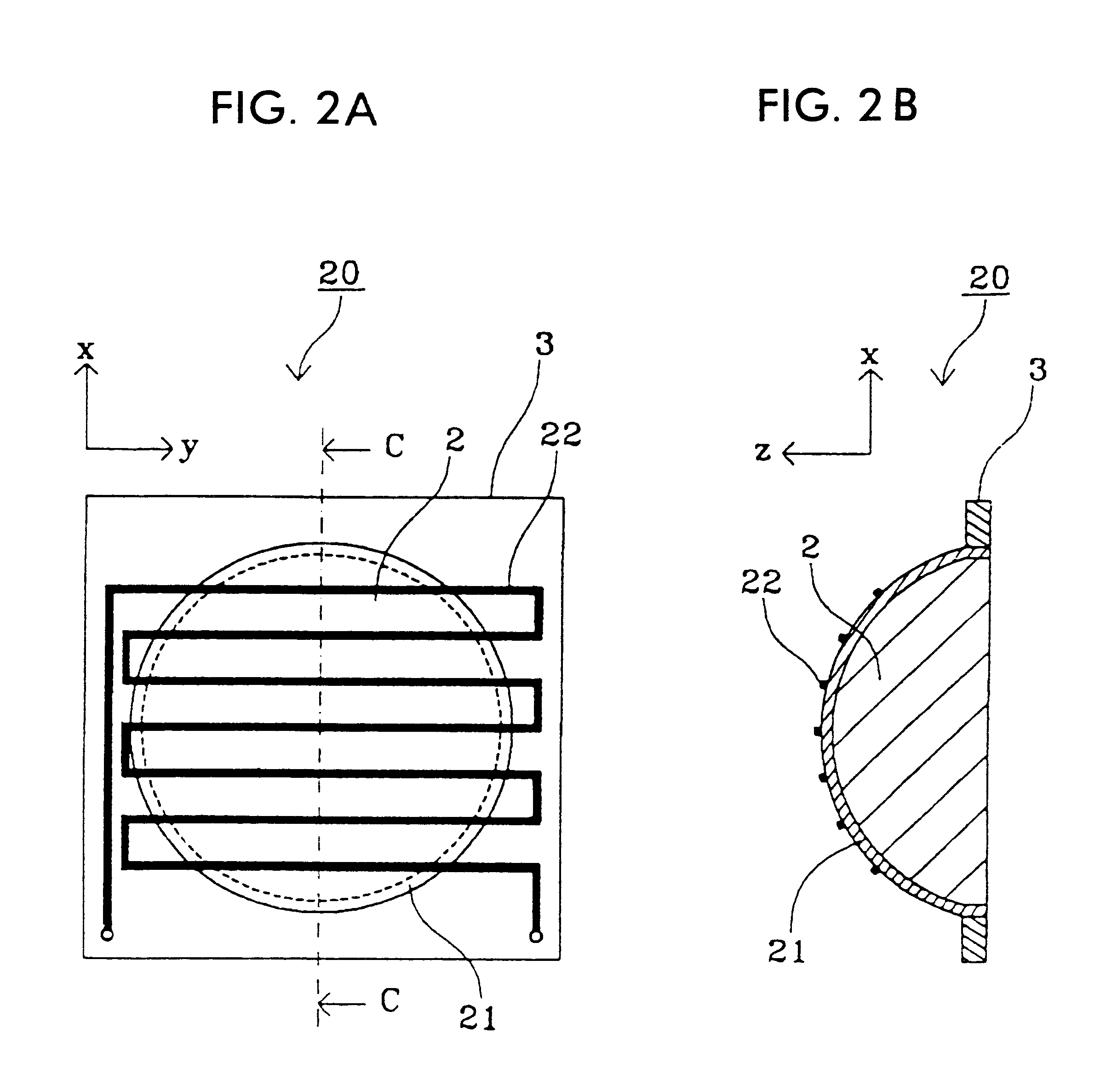 Dielectric lens antenna having heating body and radio equipment including the same