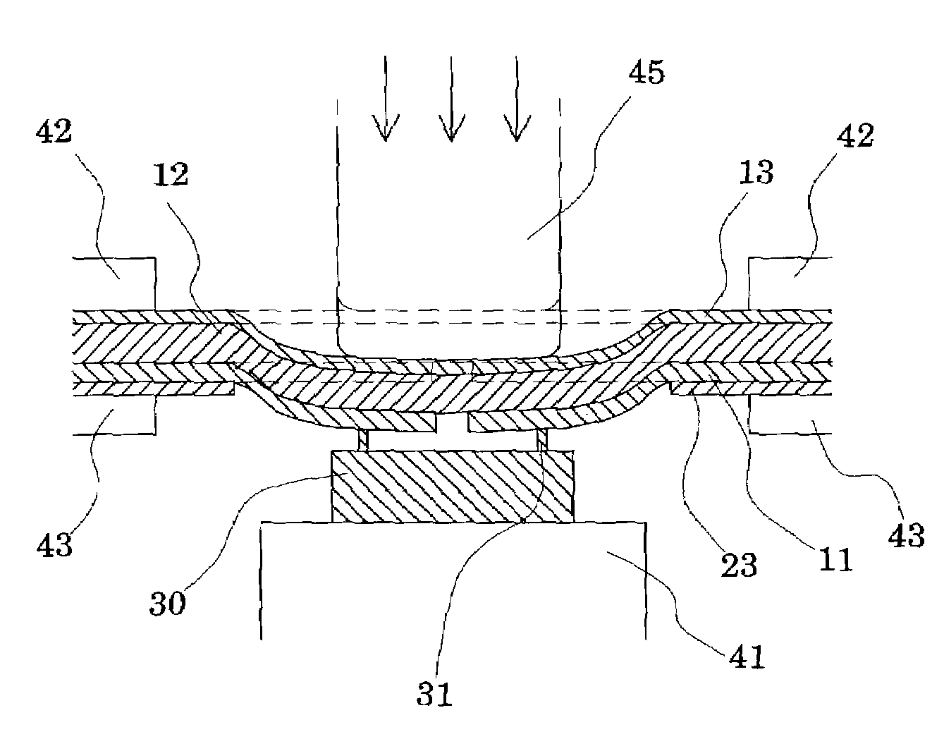 COF flexible printed wiring board and method of producing the wiring board