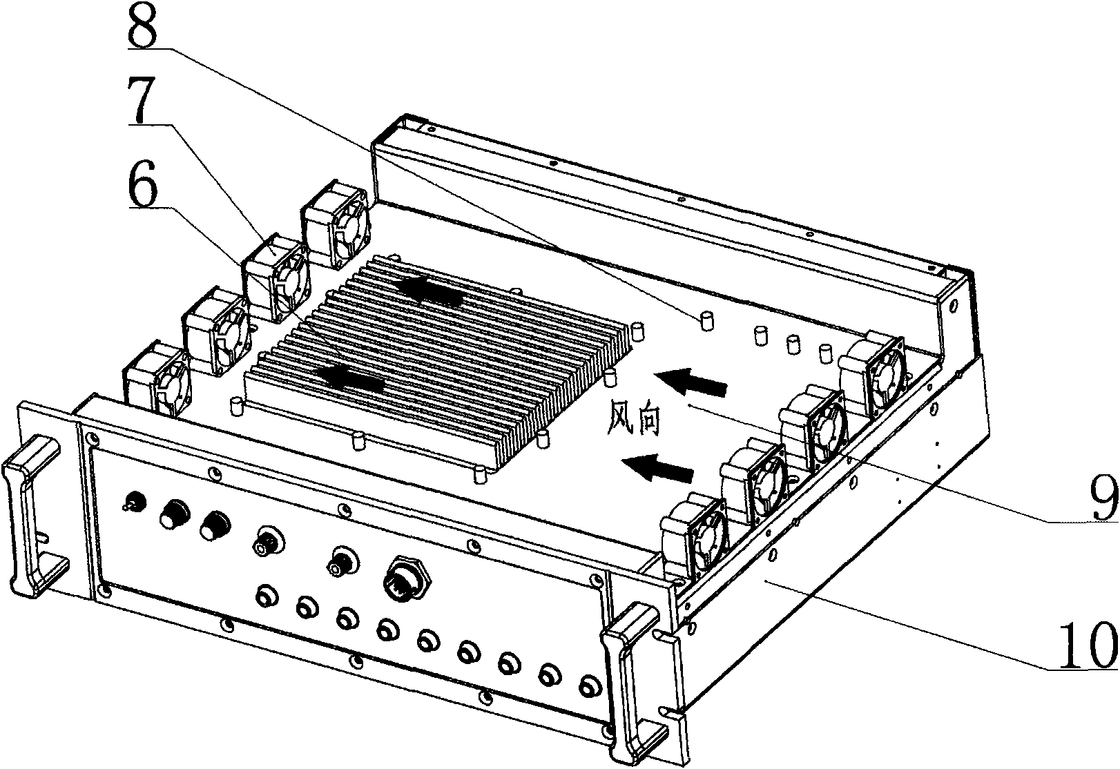 Electronic equipment chassis