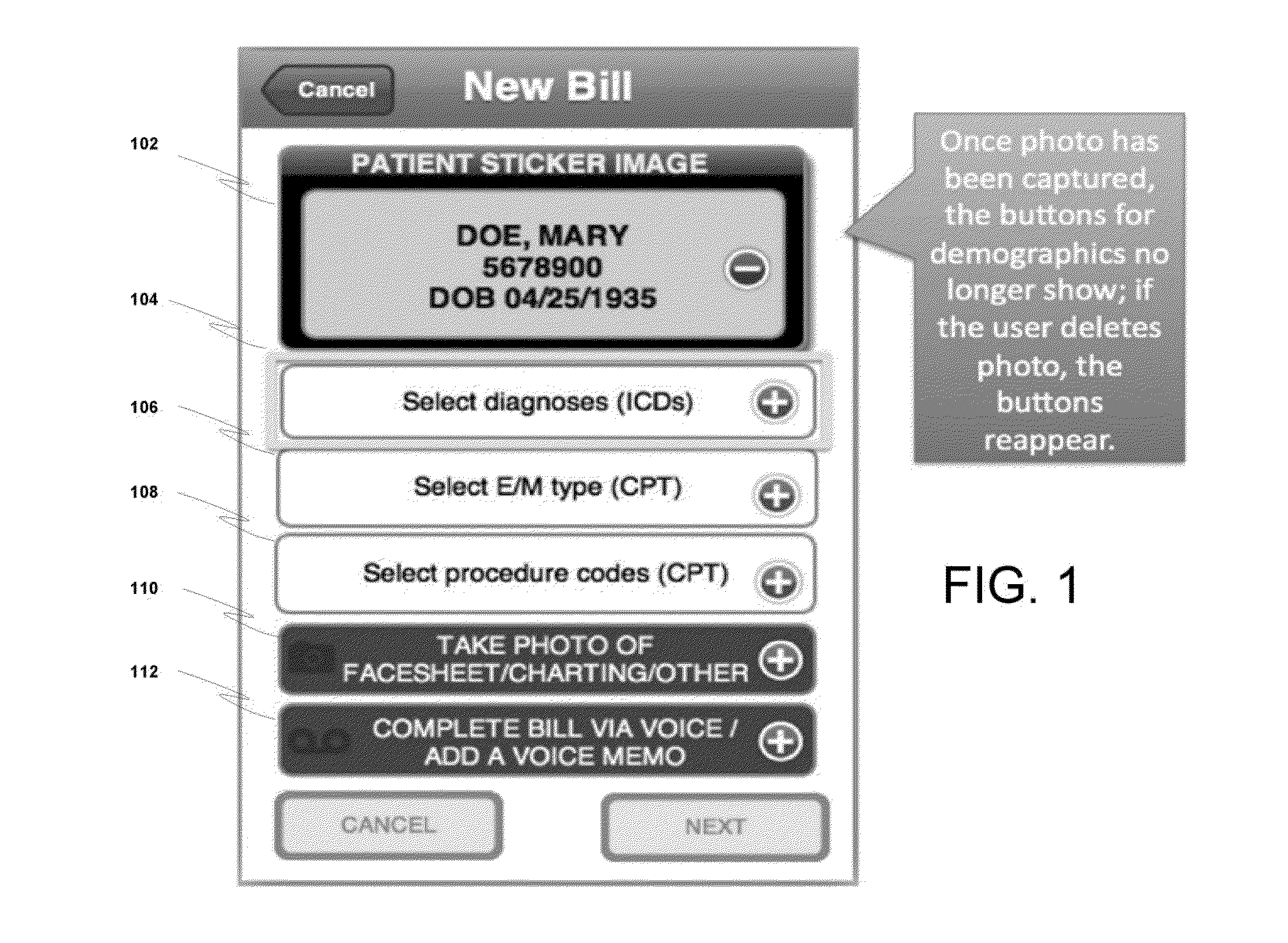 Protected health information voice data and / or transcript of voice data capture, processing and submission