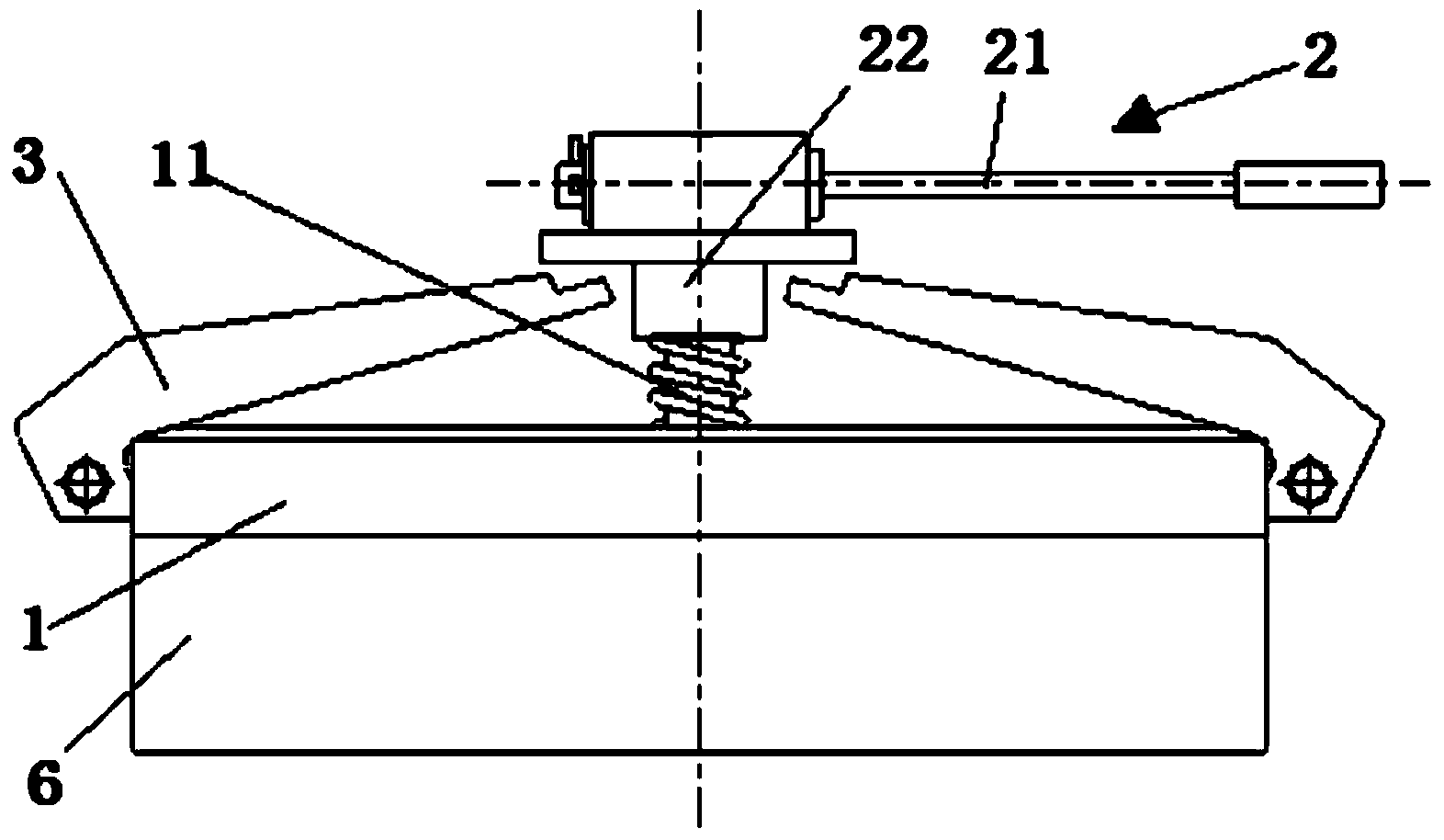 Man-hole cover mounting structure and storage tank