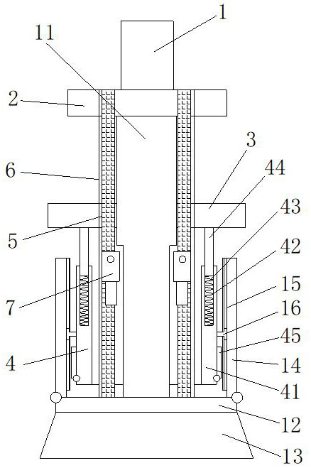 A Chinese medicine layered extraction device for circular extraction