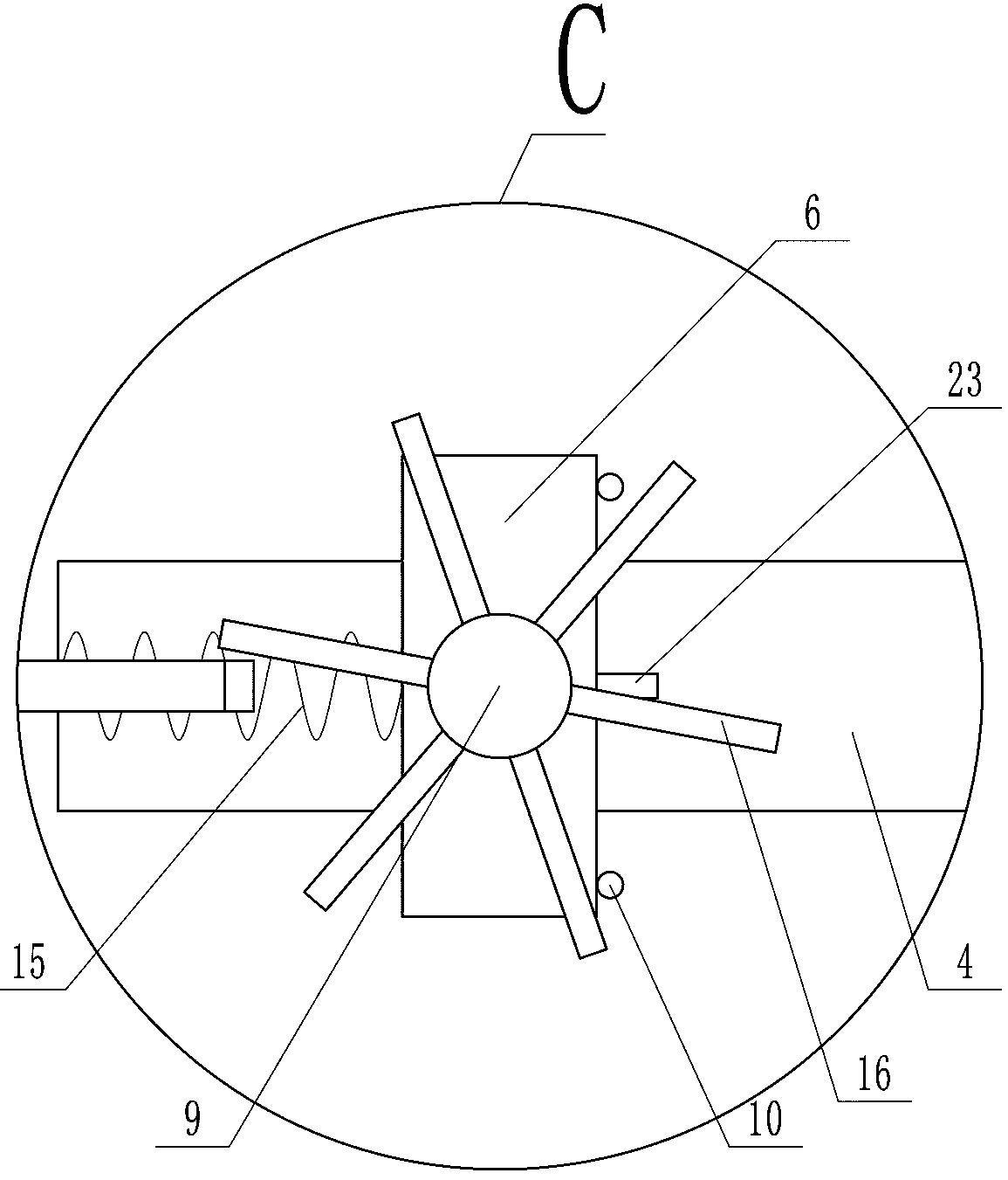 Surgical gauze sterile storing and taking device