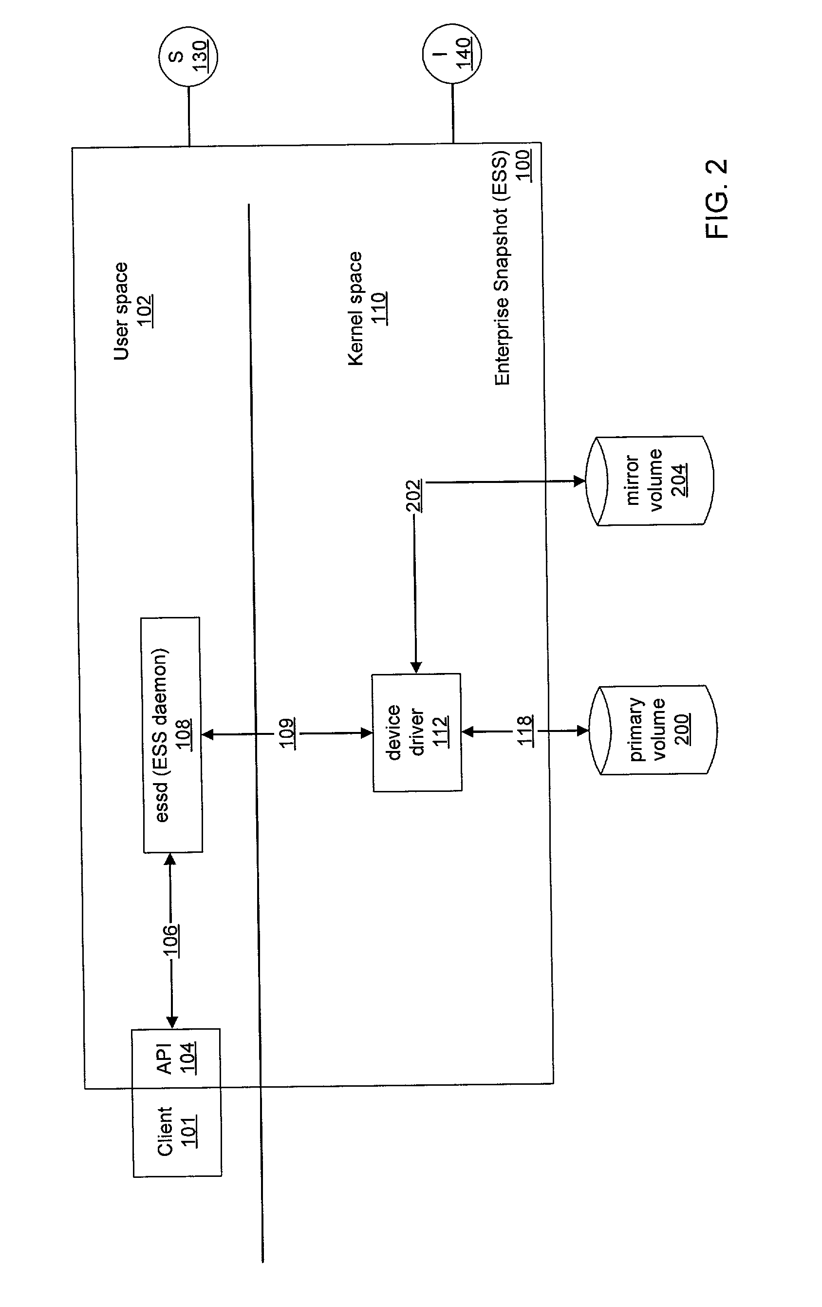 System and method for creating online snapshots