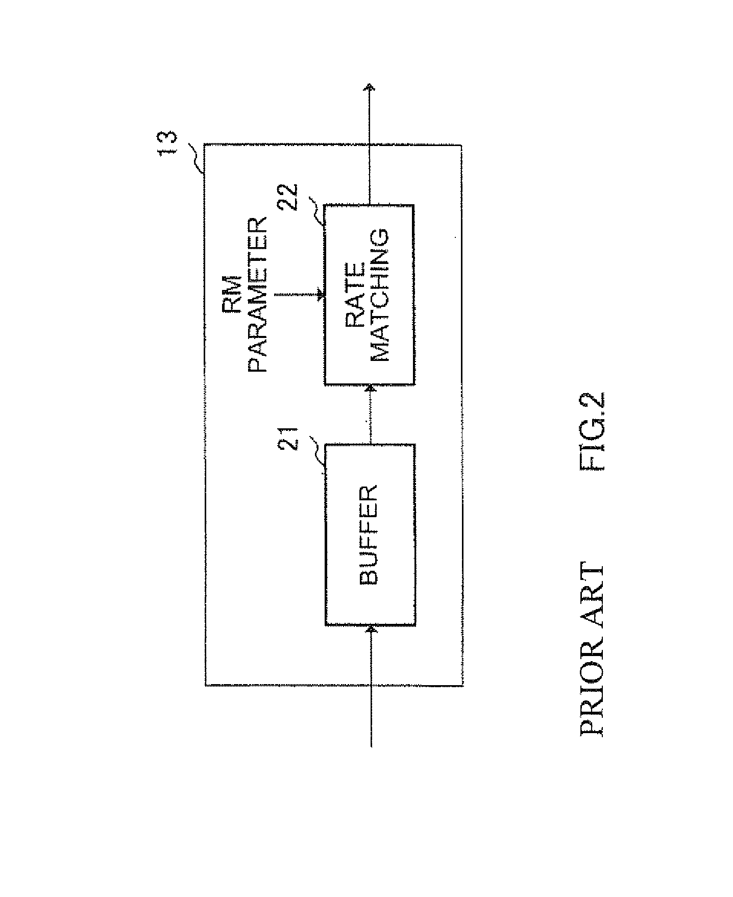 Base station using a multicarrier communication band divided into a plurality of blocks