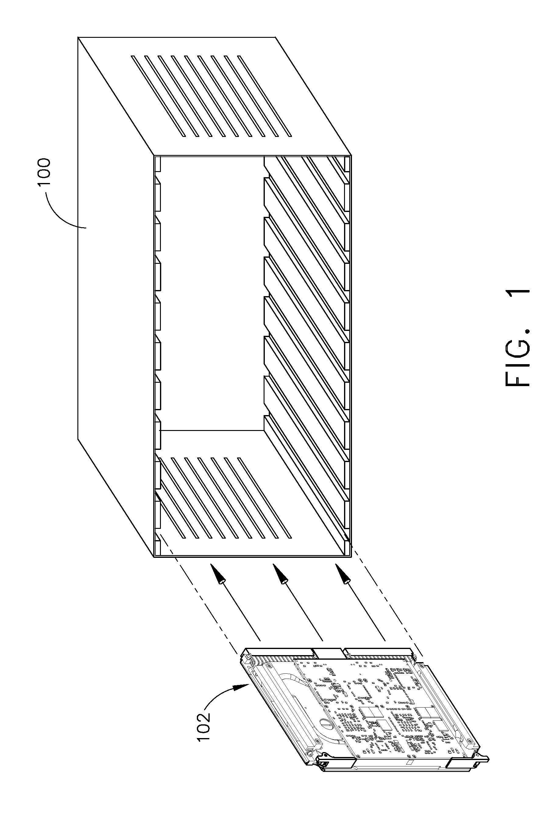 Conduction cooled circuit board assembly