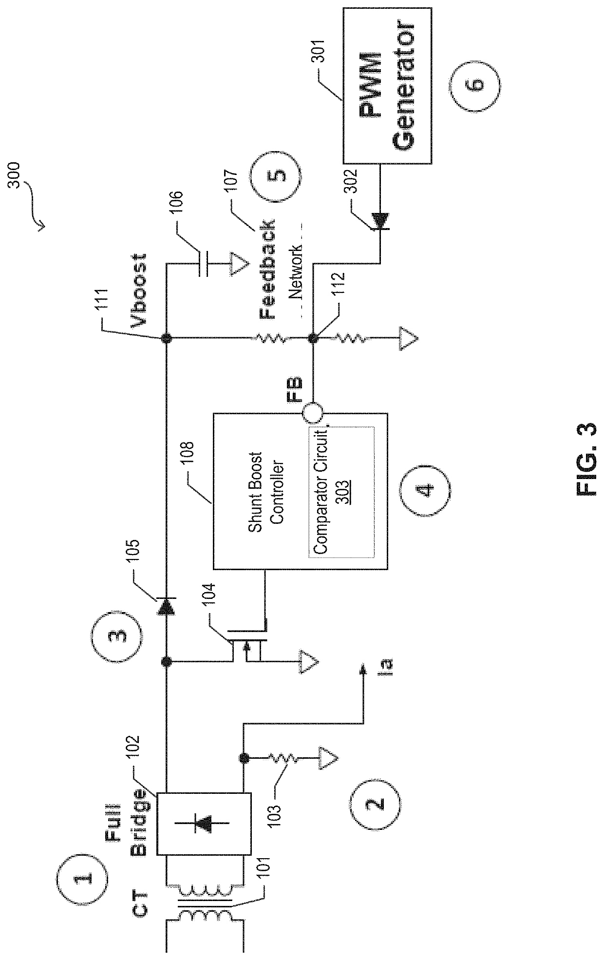 Saturation prevention of current transformer