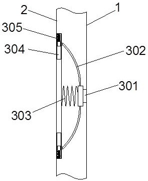 Logistics power protection device based on underground pipe gallery