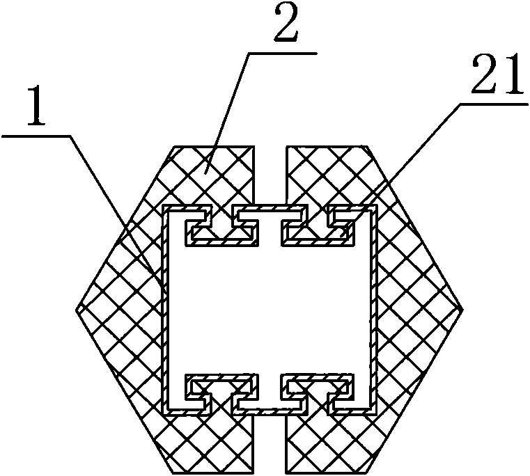 Upright column for body-building equipment