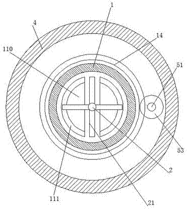 High-efficiency machining device