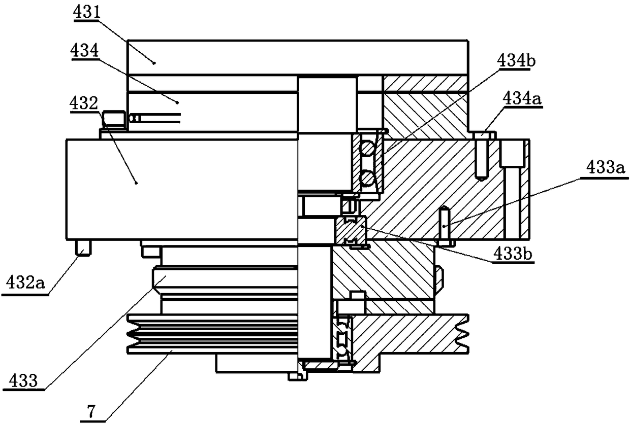 Centrifugal machine for bolt galvanizing line