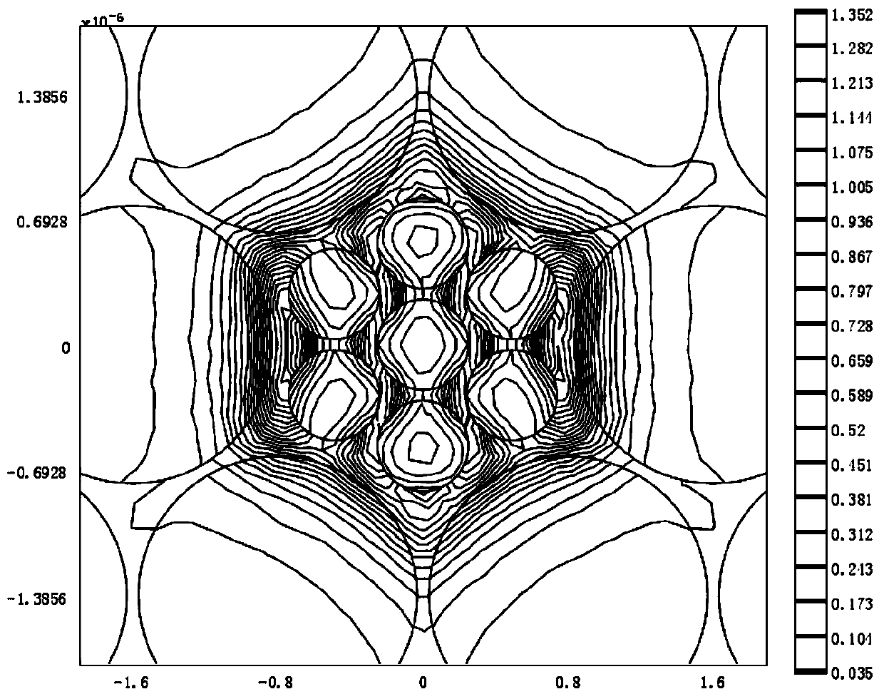 A holey core photonic crystal fiber with nano-air holes for light transmission