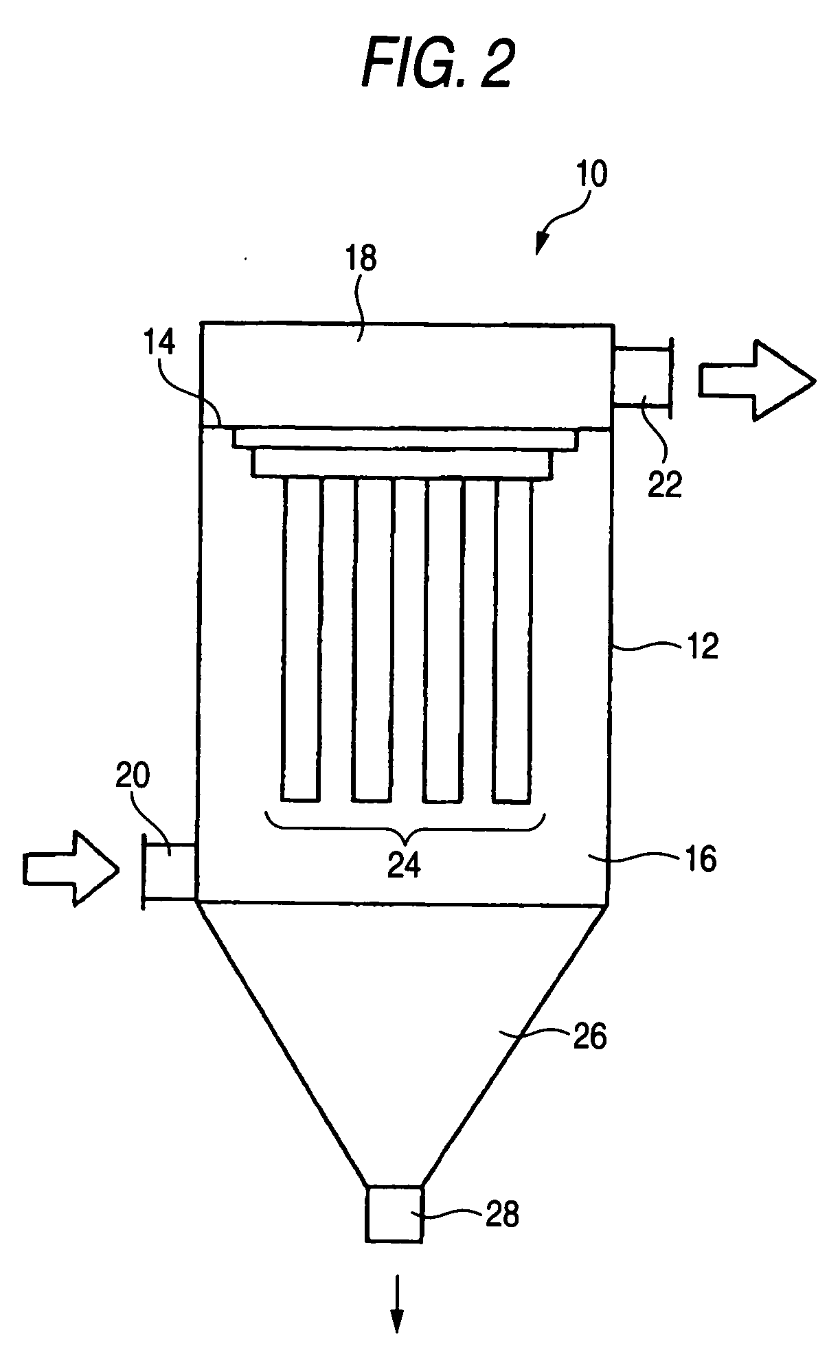 Heat-resistant filter element and method for production thereof