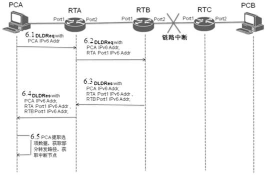 A data link detection method, device and system