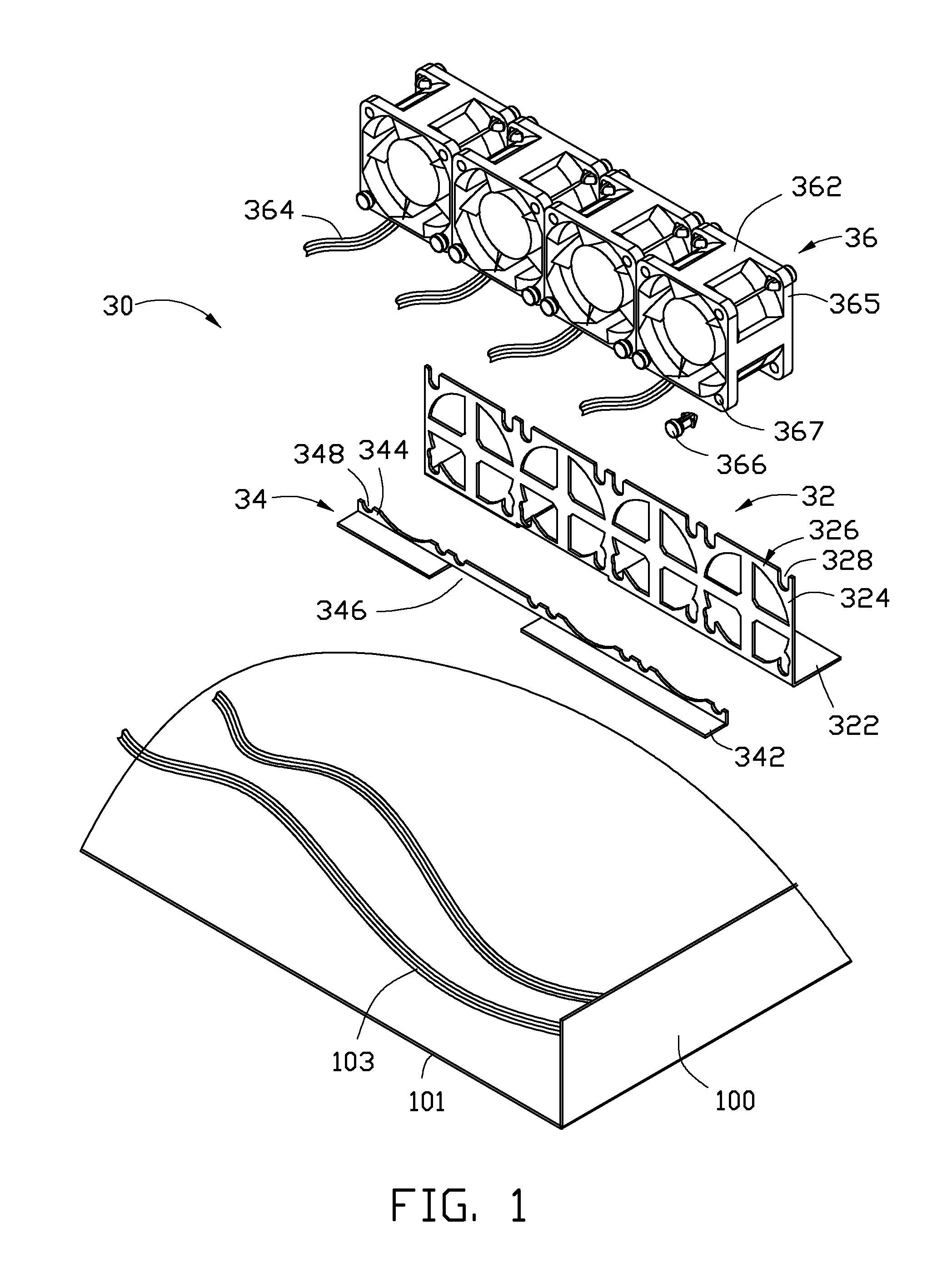 Electronic device with fan module