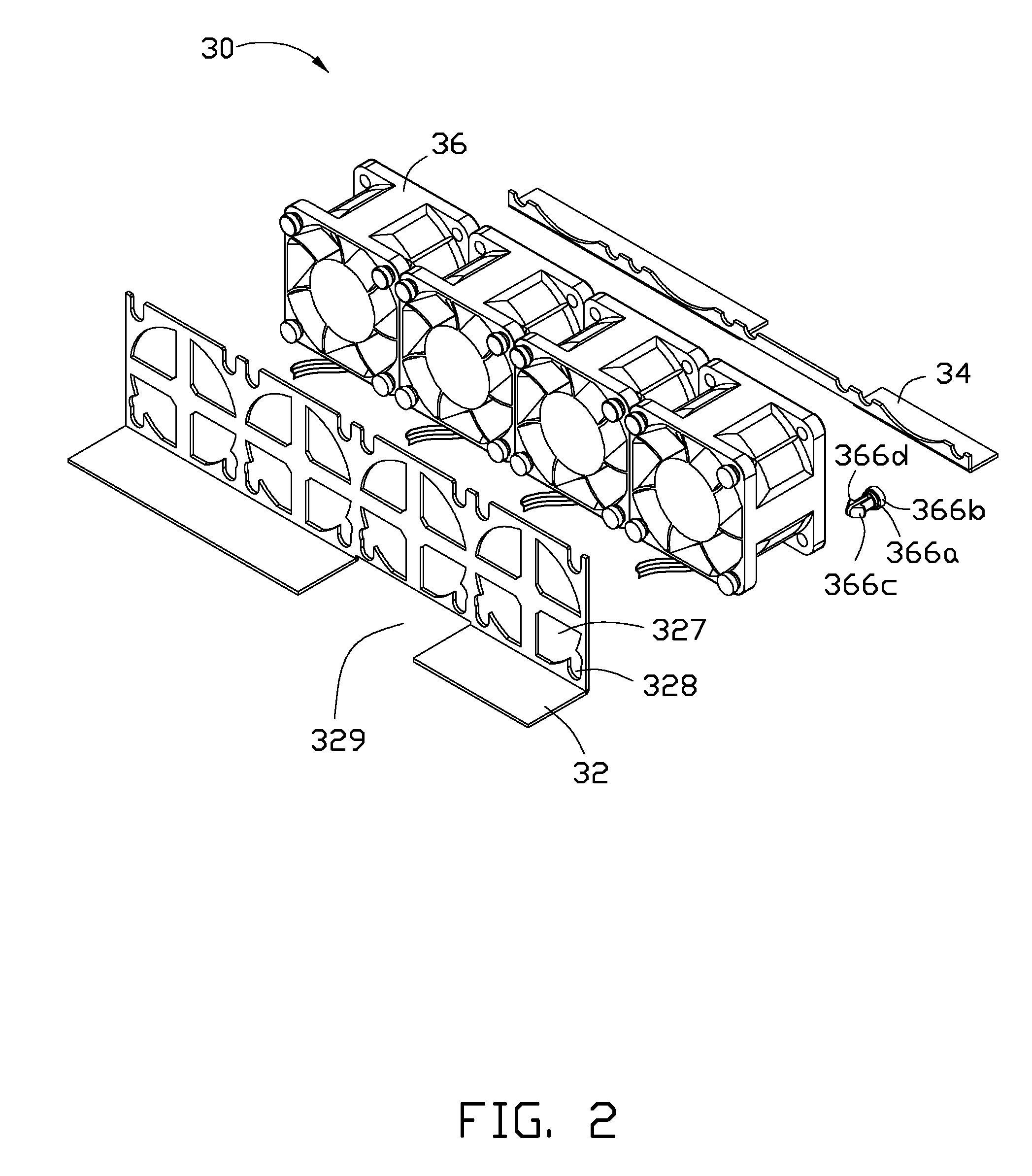 Electronic device with fan module