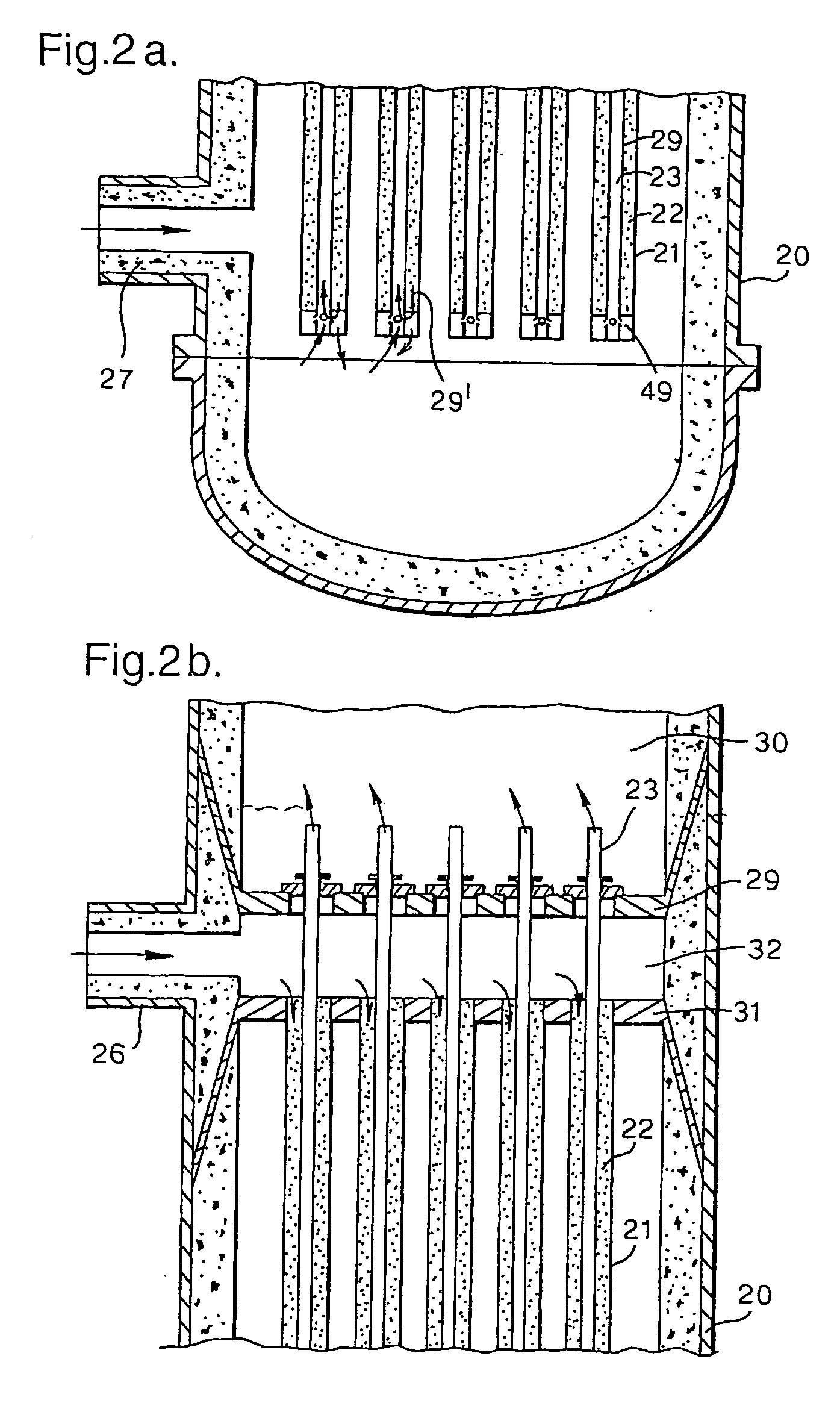 Reactor for performing a steam reforming reaction and a process to prepare synthesis gas