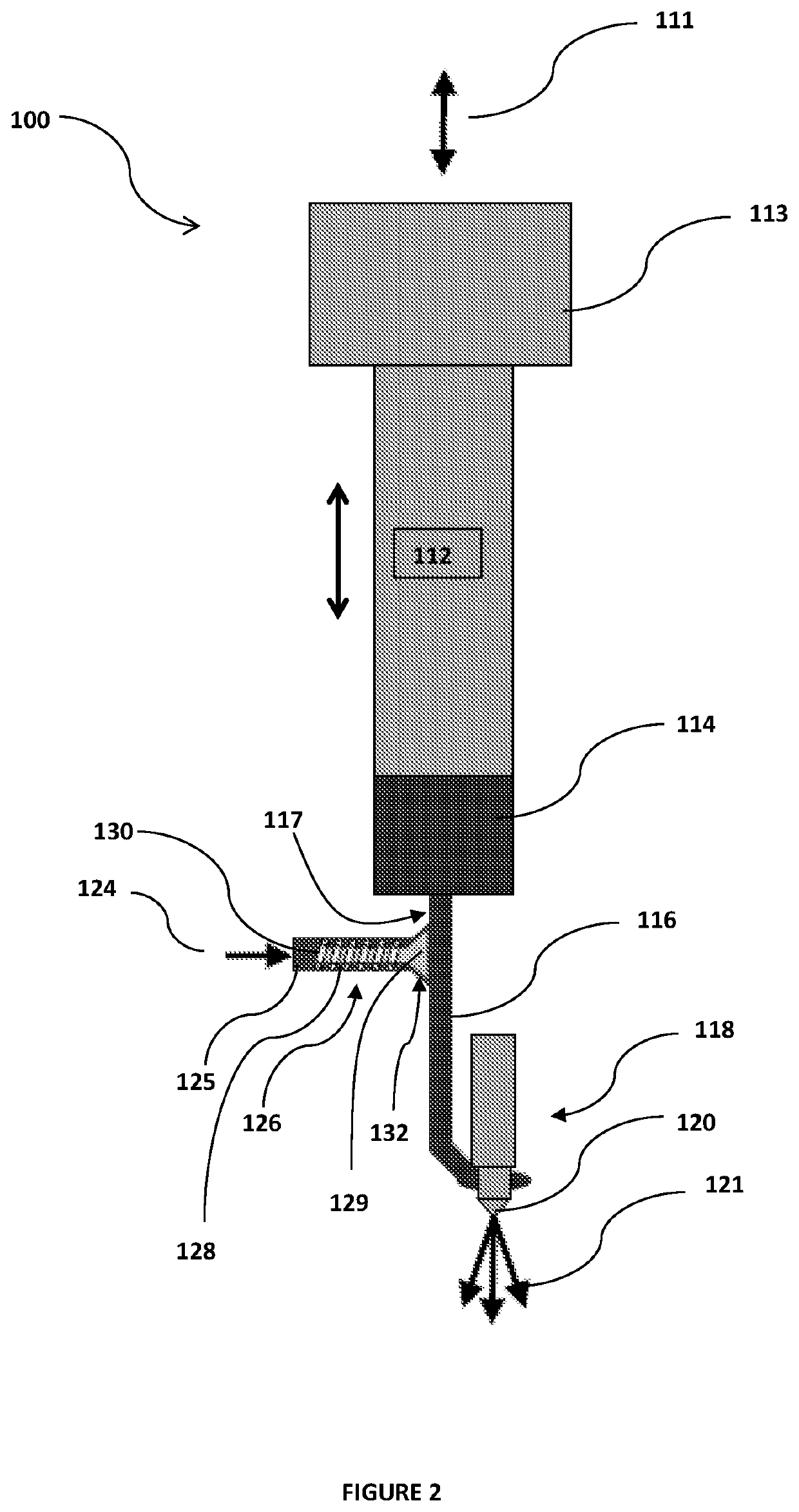 Injector arrangement for diesel engines using slurry or emulsion fuels