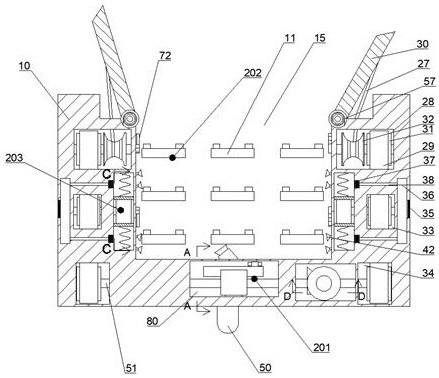 Security device for monitoring garage and closing gate in time