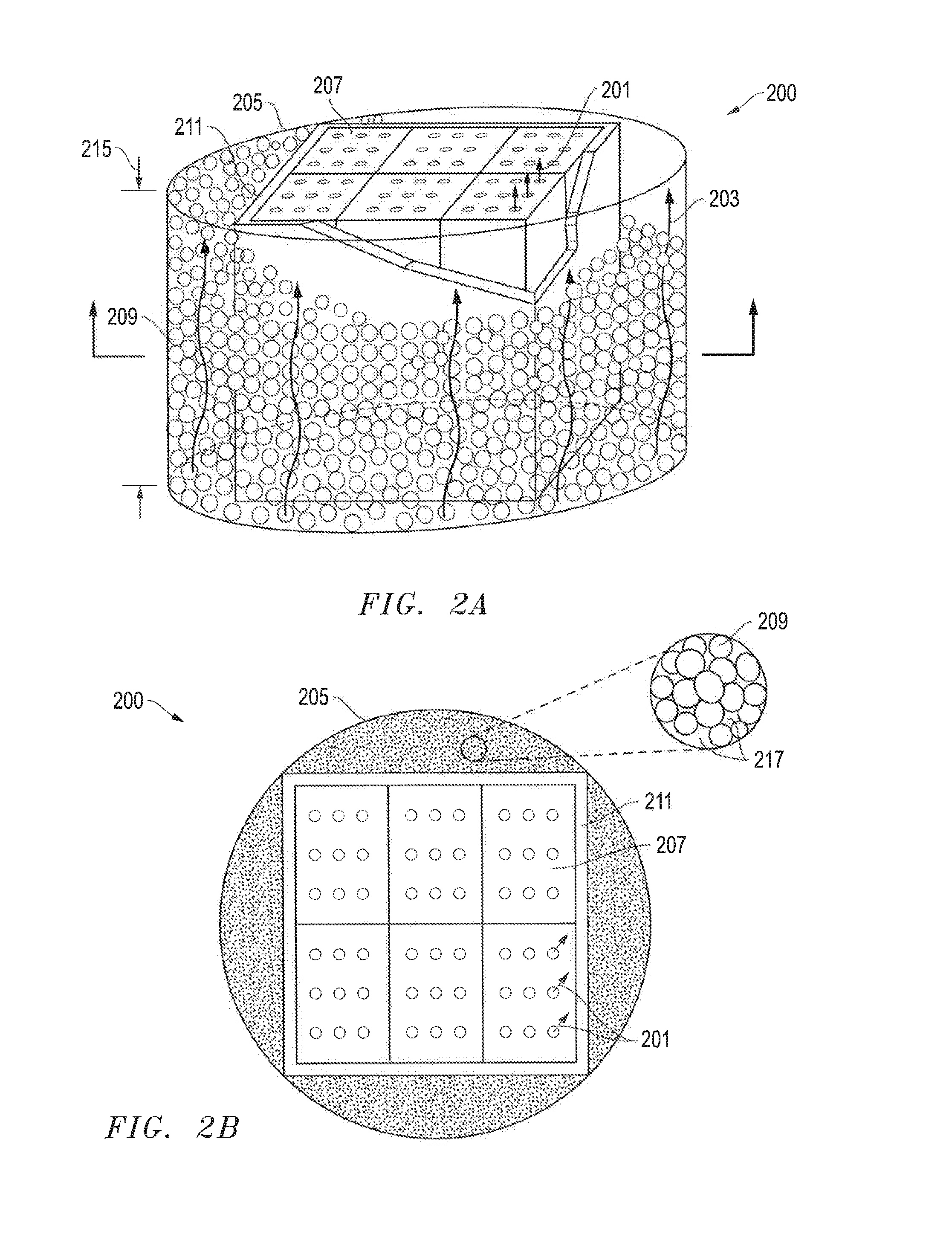 Structured media and methods for thermal energy storage