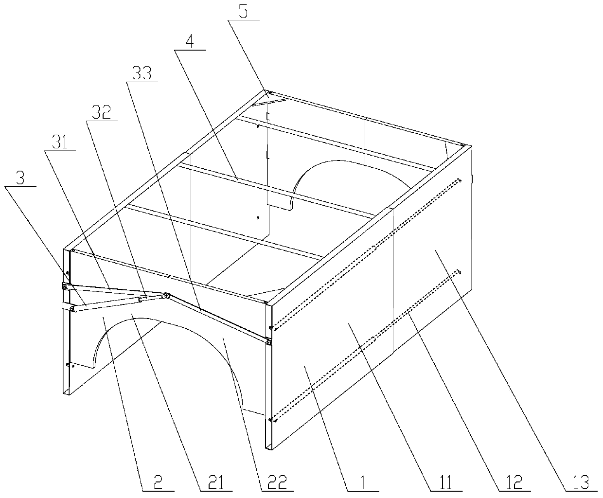 A quick support device for pipeline emergency repair and its use method