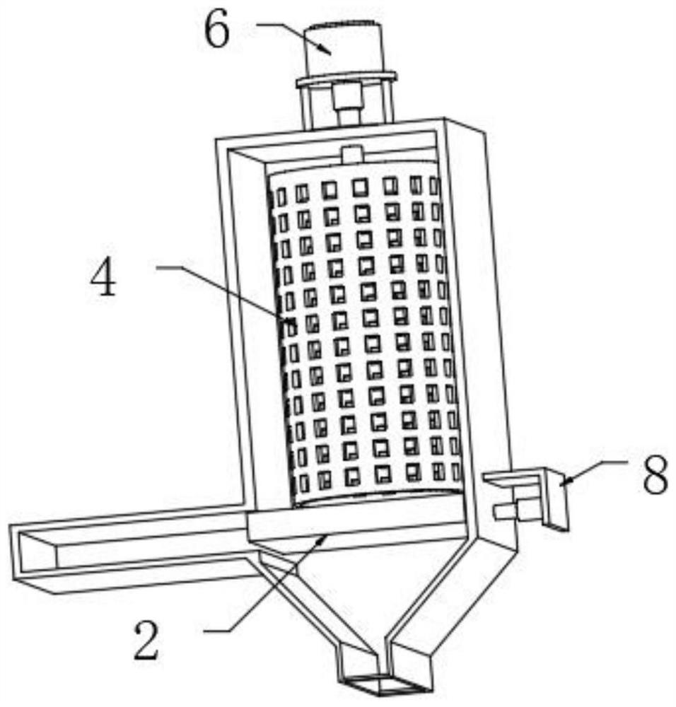 A waste drying device for waste incineration power generation