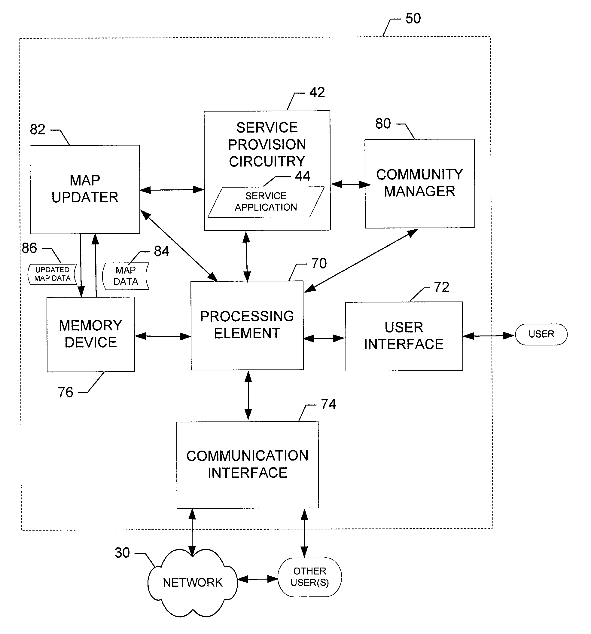 Method, apparatus and computer program product for community based user involvement in map updating