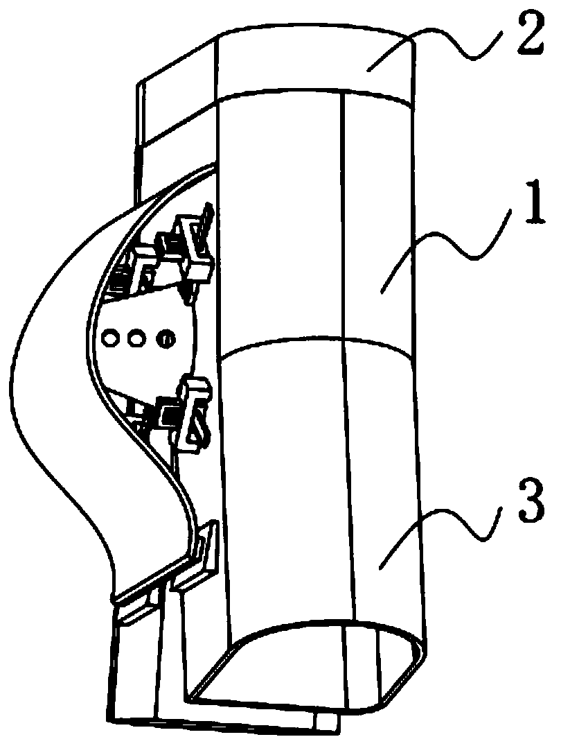 Post-prepuce-resection protective trousers for patient and preparation method of shell of trousers