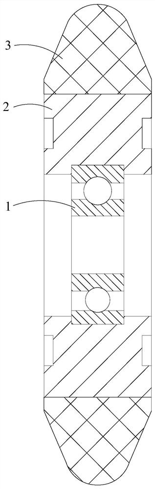 Roller, manufacturing method of roller and clothes dryer