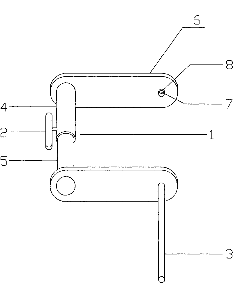 Locator of bone traction steel needle