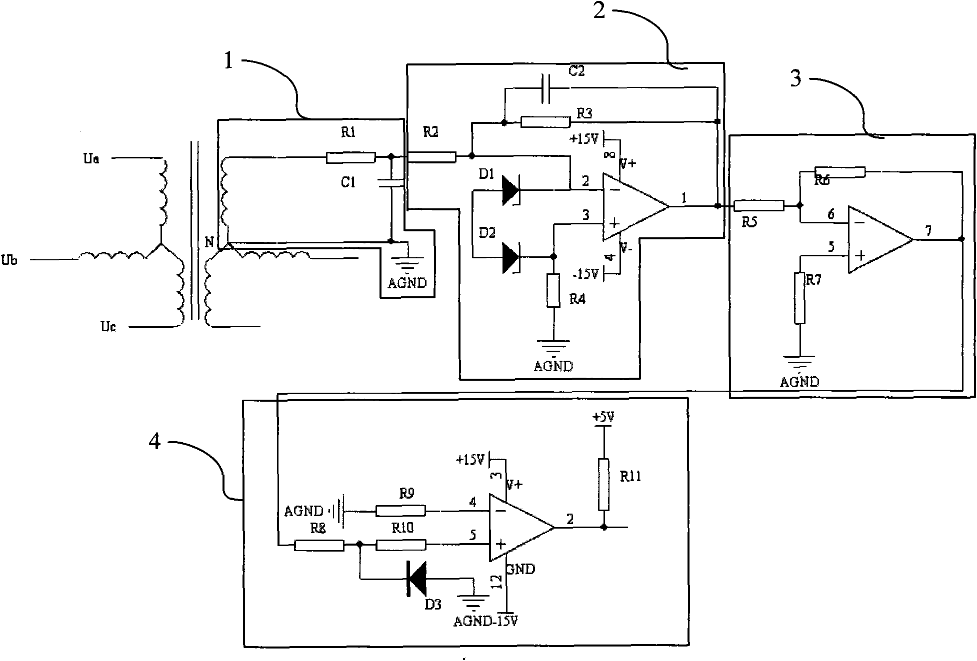 phase-locked-loop-and-phase-locking-method-of-grid-voltage-phase