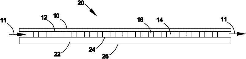 Heat sink with needle rib-recessed composite array and method for arranging needle rib-recessed composite array