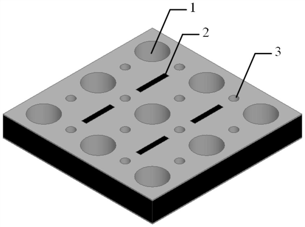 A circular waveguide dual-frequency common-aperture antenna based on structural multiplexing