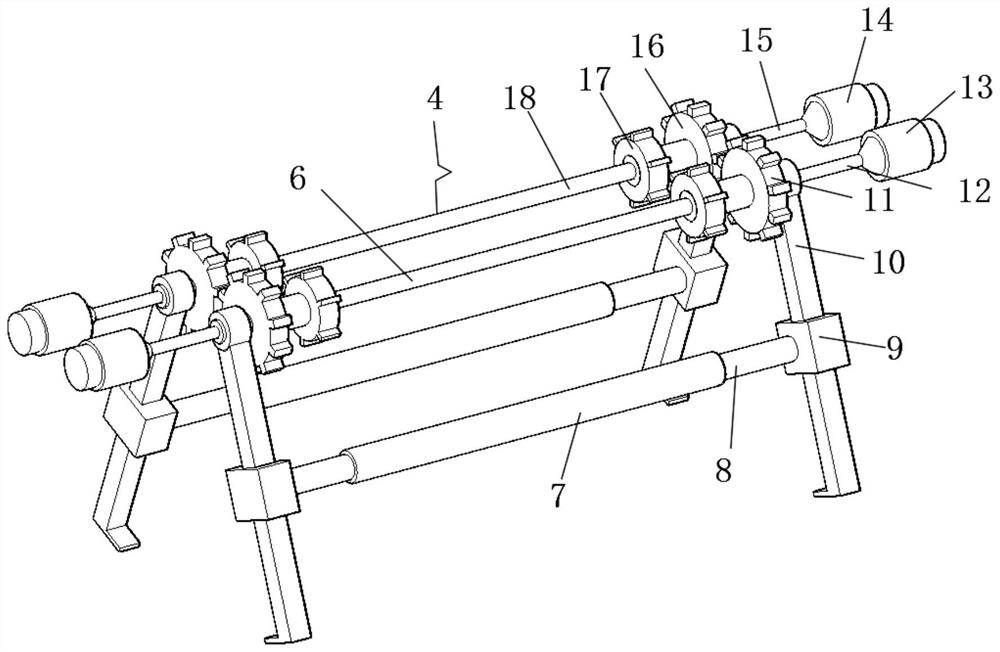 Integrated forming device for steel plate machining