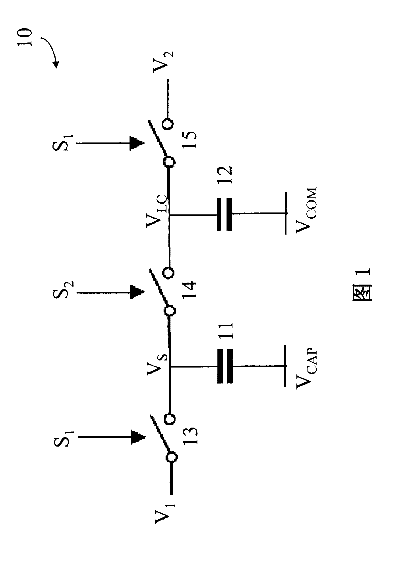 Transient control drive method and circuit, and image display system thereof