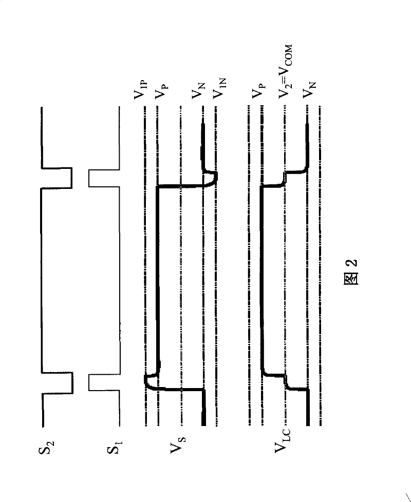 Transient control drive method and circuit, and image display system thereof