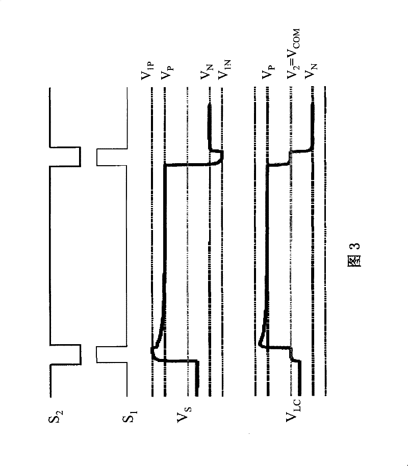 Transient control drive method and circuit, and image display system thereof