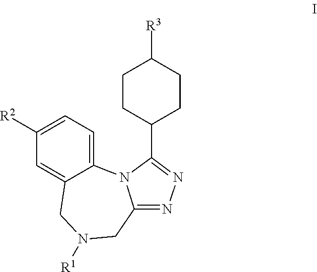 Aryl-cyclohexyl-tetraazabenzo[e]azulenes