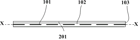 Flexible array eddy-current probe for detecting conductive structure defects and detection method